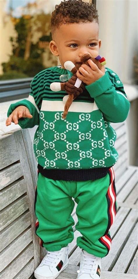 baby boy gucci outfits|gucci baby boy clothes outlet.